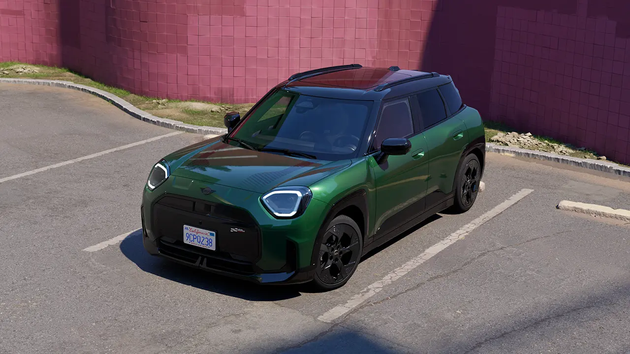 MINI Aceman elétrico - Vista superior