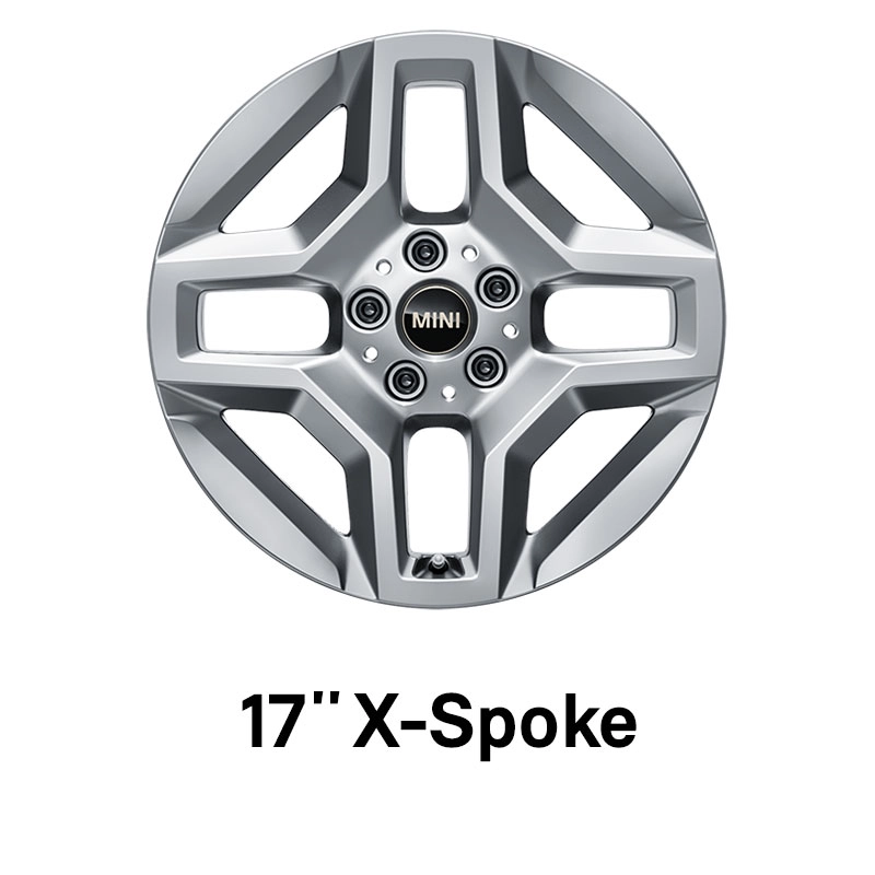 MINI - equipamento - jantes x-spoke de 17"