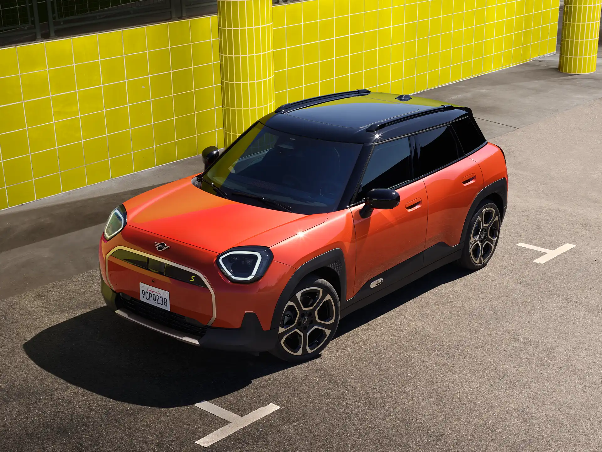 MINI Aceman elétrico - Fase de características