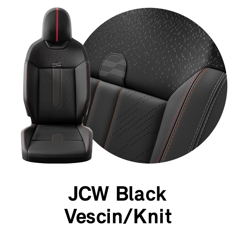 MINI - equipamento - jcw vescin preto/tecido