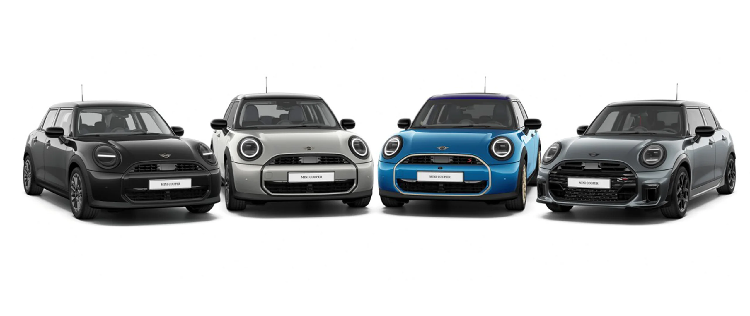 MINI Cooper 5 portas - equipamento - cores