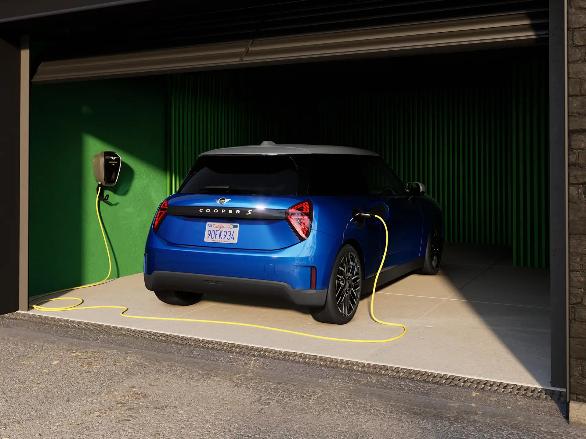 MINI Cooper elétrico - teaser financial services