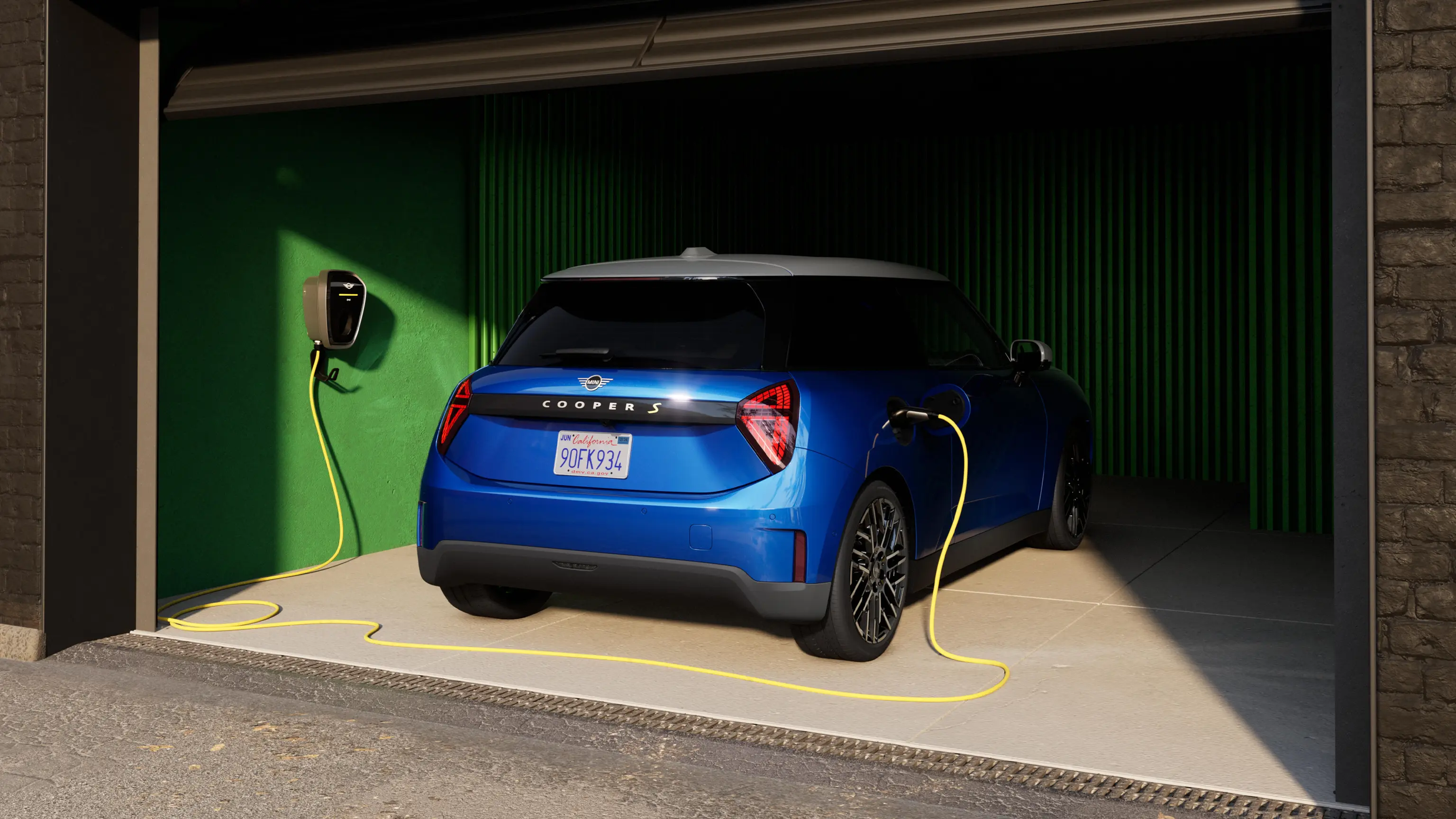MINI Cooper elétrico - Garagem