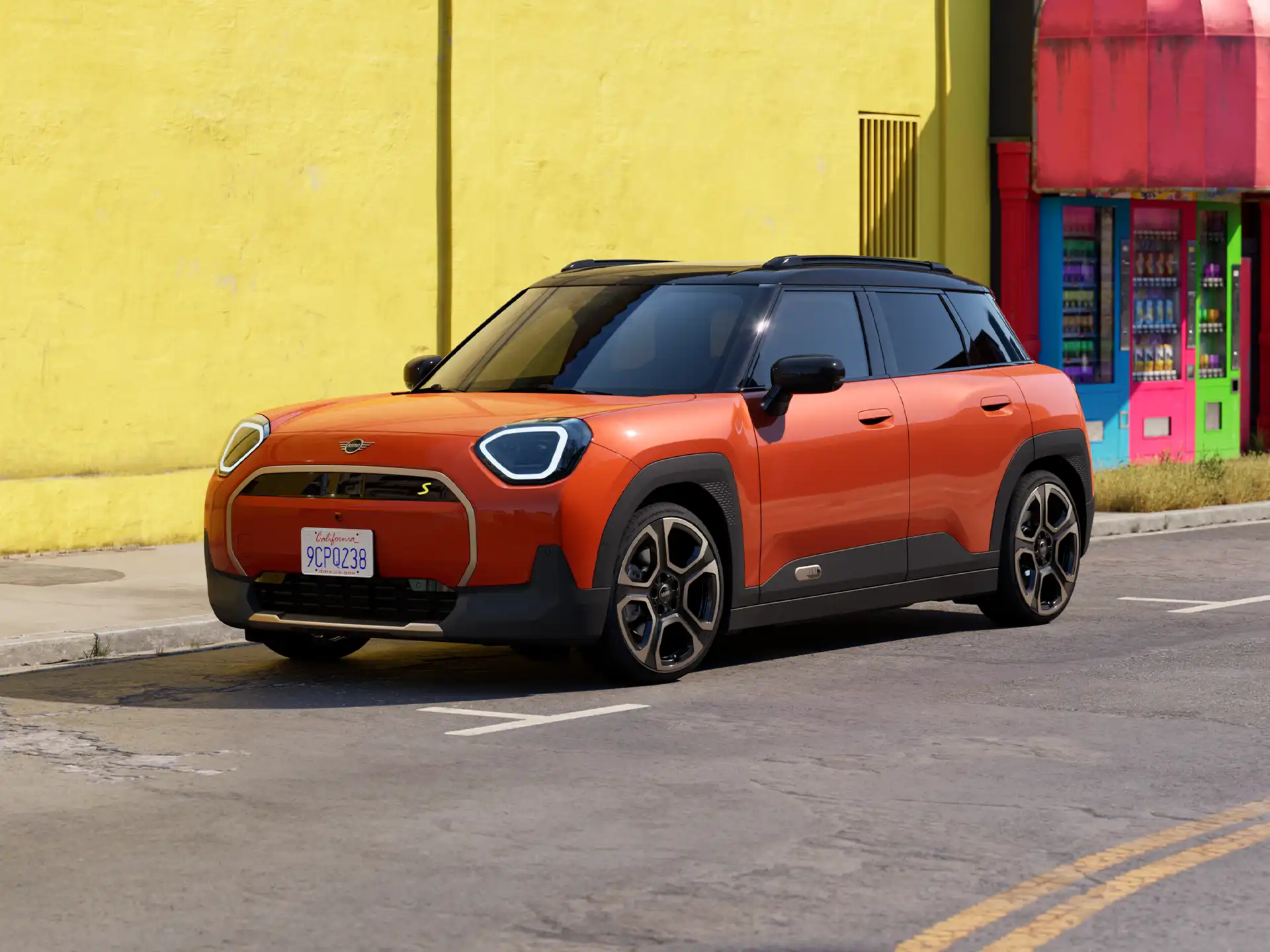 MINI Cooper elétrico - Teaser MINI Aceman elétrico