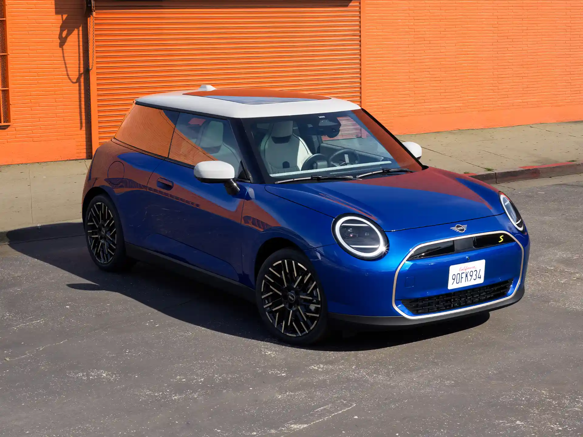 MINI Cooper elétrico - Fase Funcionalidades e Funções