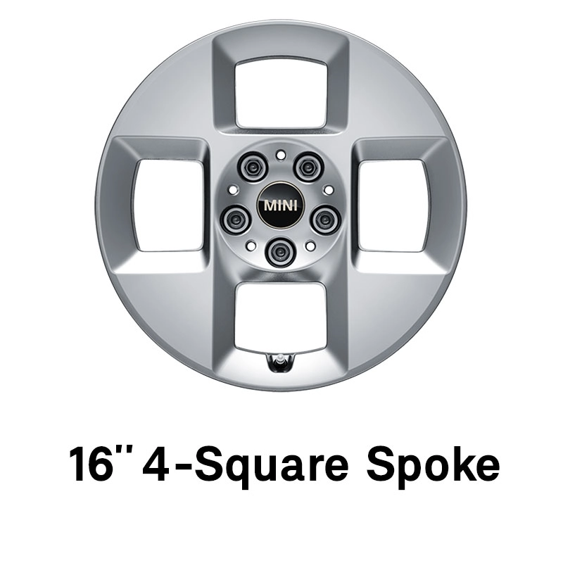 MINI - equipamento - Jantes 4-Spoke de 16"