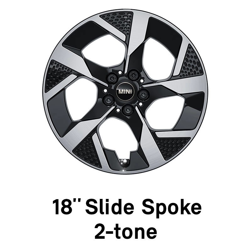 MINI - equipamento - jantes slide spoke 2-tone de 18"