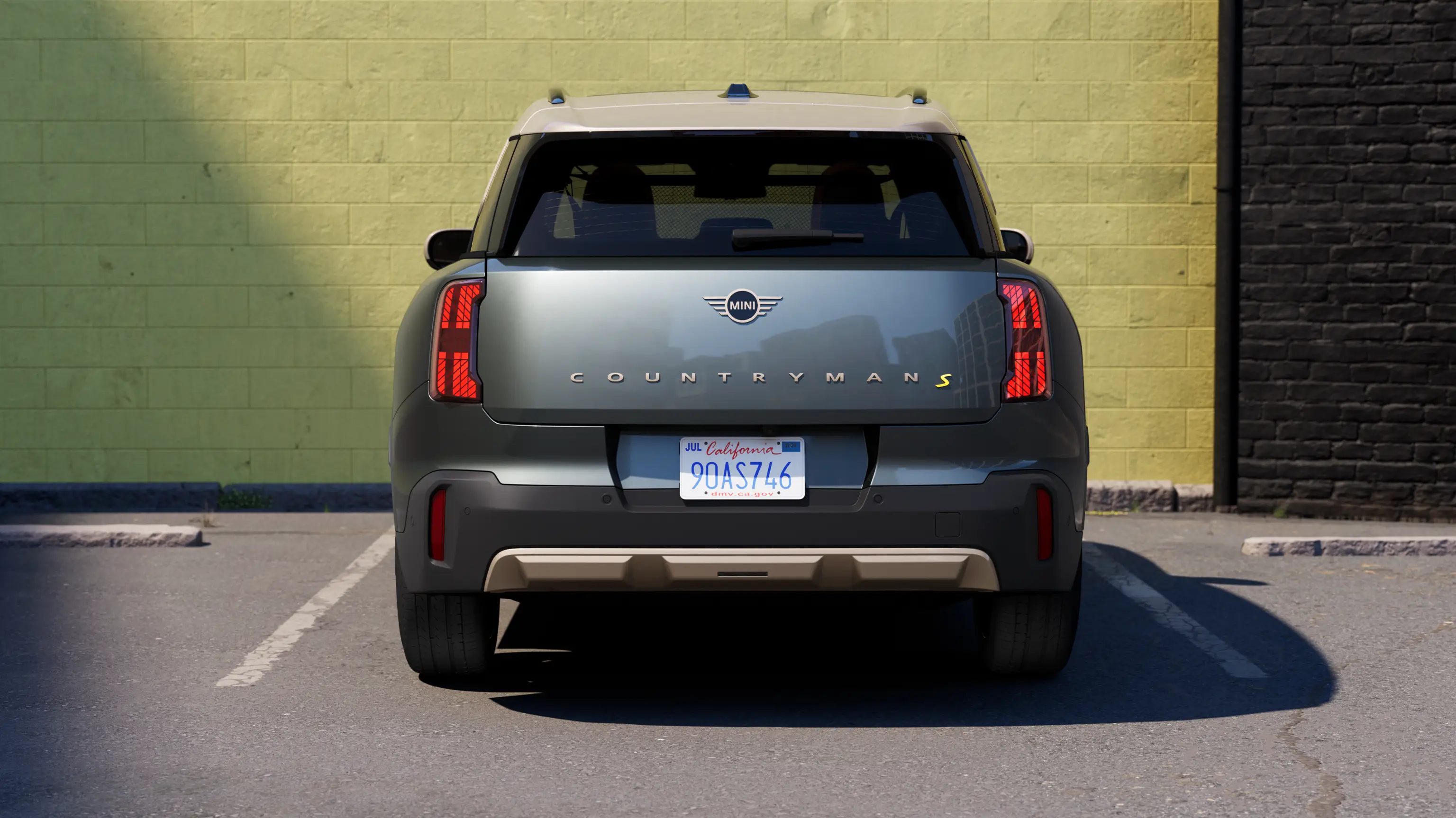 MINI Countryman elétrico - Espaço da bagageira
