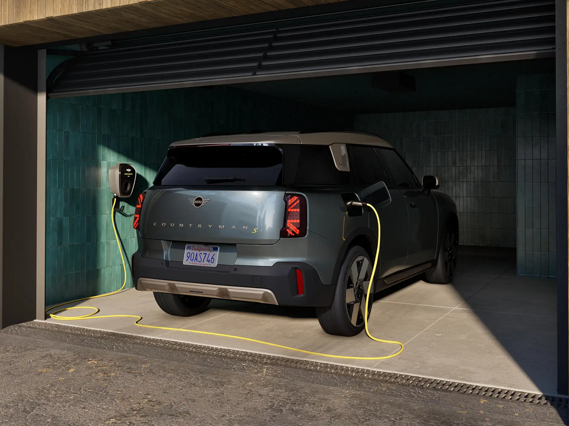 MINI Countryman elétrico - teaser financial services