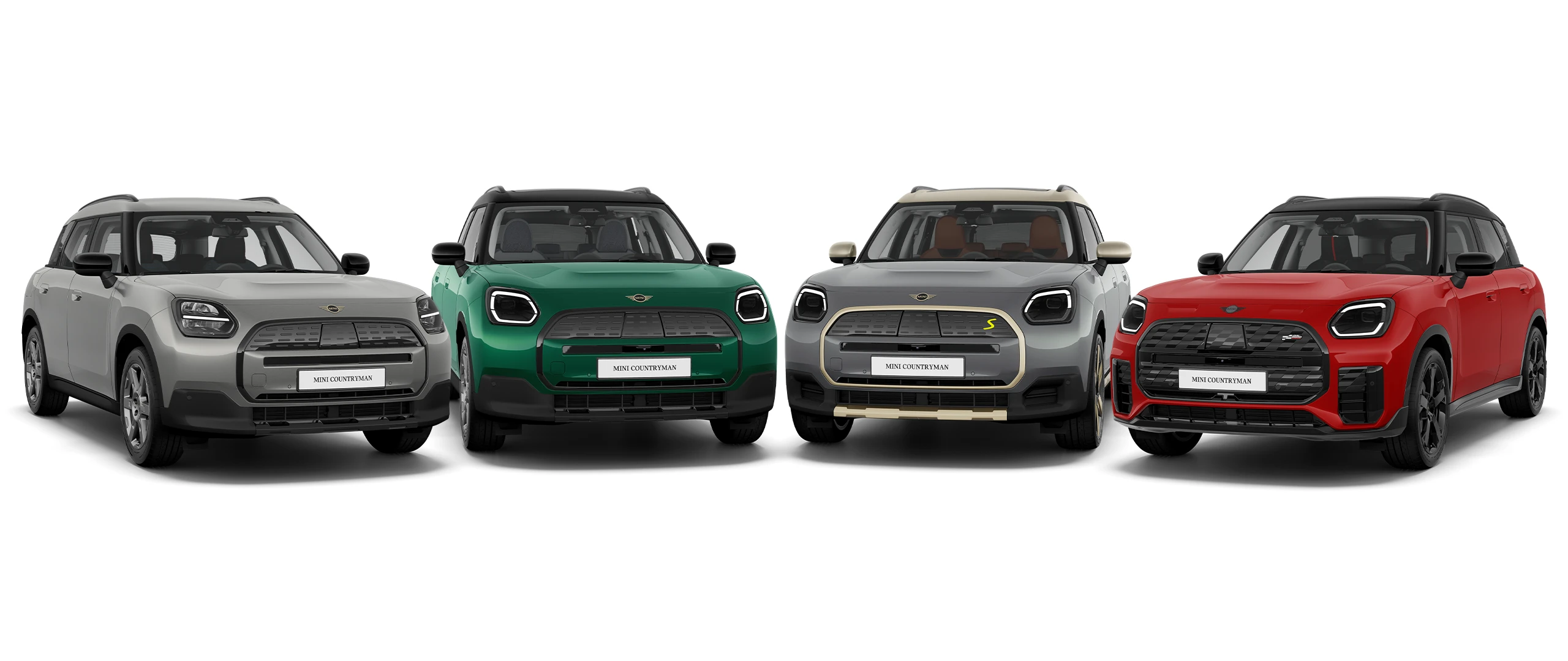 MINI Countryman elétrico - equipamento - cores