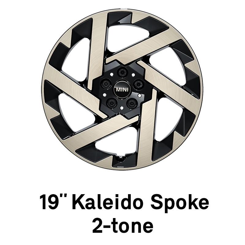 MINI - equipamento - jantes kaleido spoke 2-tone de 19"
