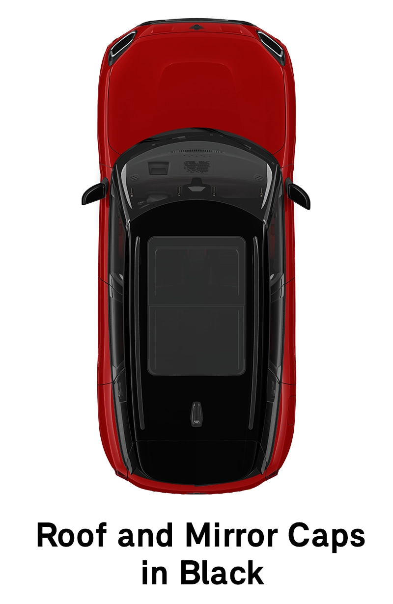  MINI - equipamento - versão jcw com tejadilho e capas dos espelhos retrovisores exteriores pretos