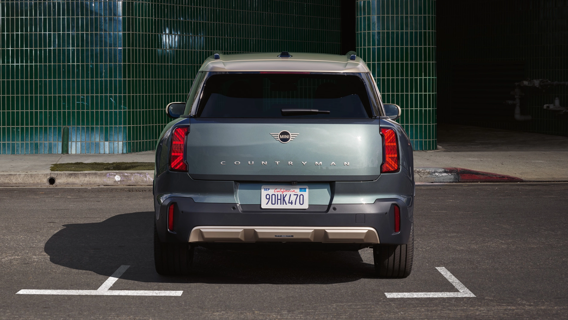 MINI Countryman - perspetiva traseira