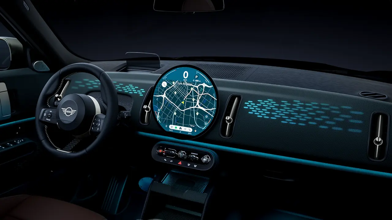MINI Countryman - interior - painel de instrumentos