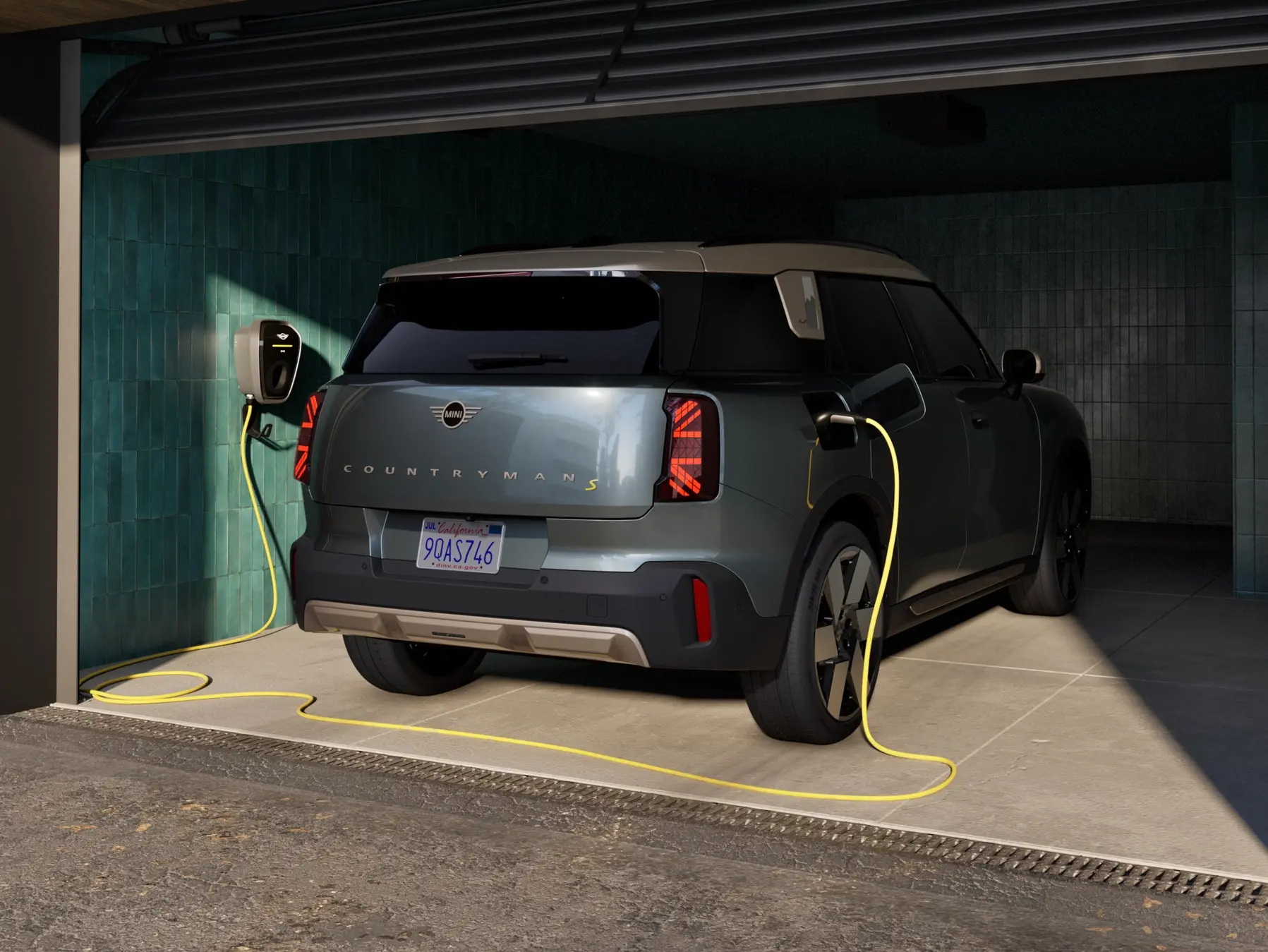 MINI Countryman elétrico - perspetiva traseira
