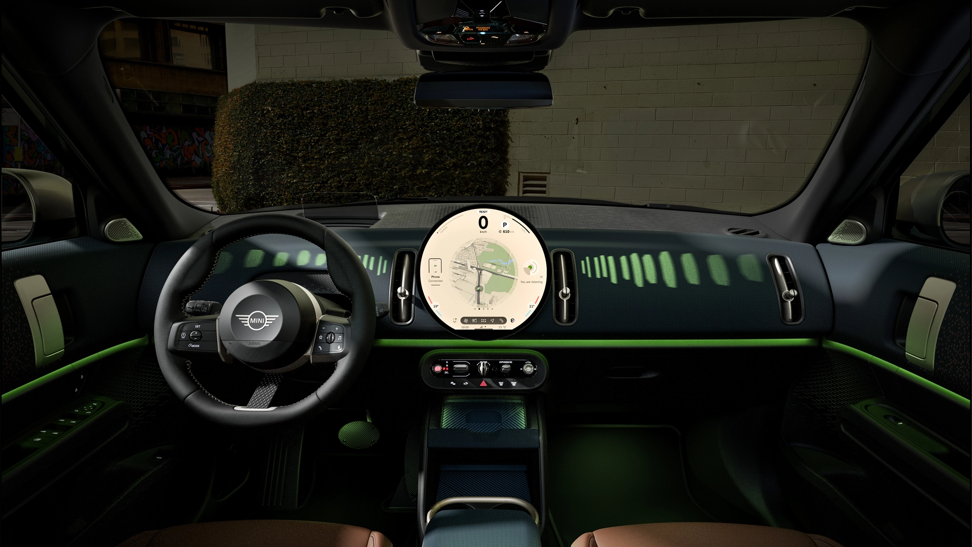 MINI Countryman - cockpit - modo trail