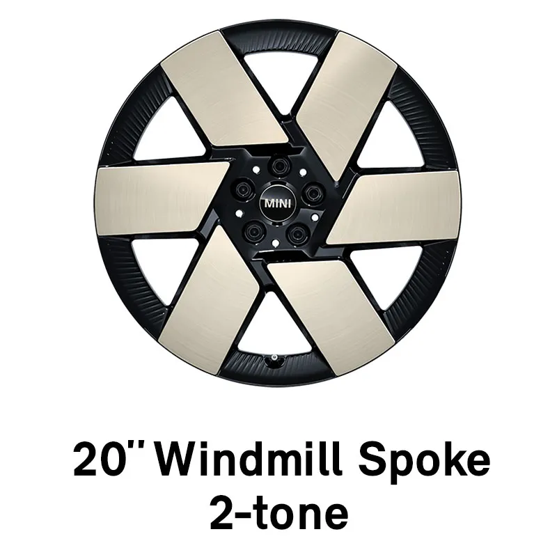 MINI - equipamento - jantes windmill spoke 2-tone de 20"