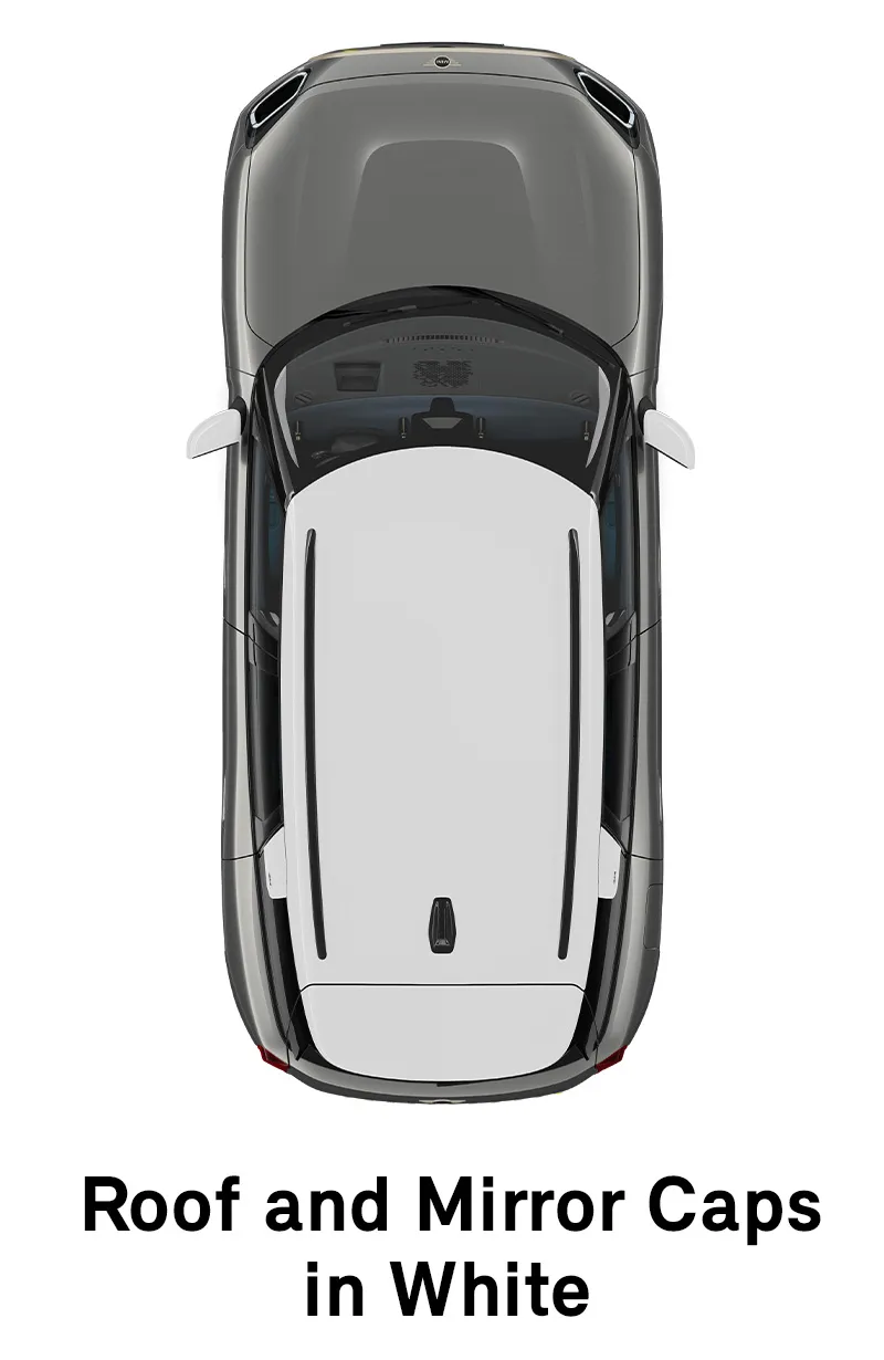  MINI - equipamento - versão favoured tejadilho e capas dos espelhos retrovisores exteriores em branco