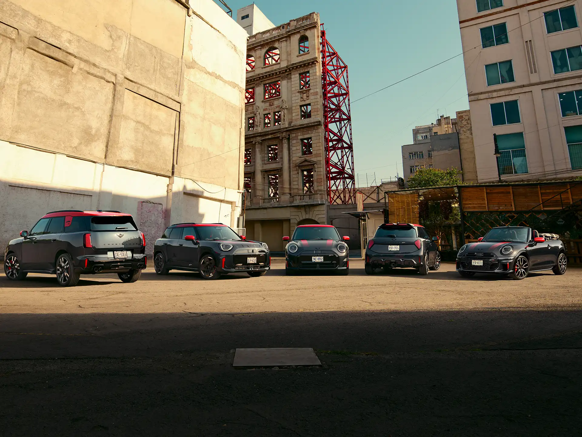 MINI John Cooper Works - Fotografia de família JCW