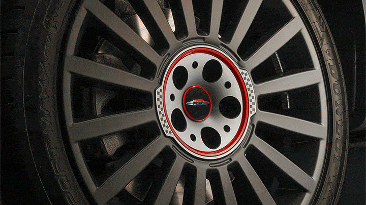 Acessórios MINI - tampa do cubo flutuante – john cooper works