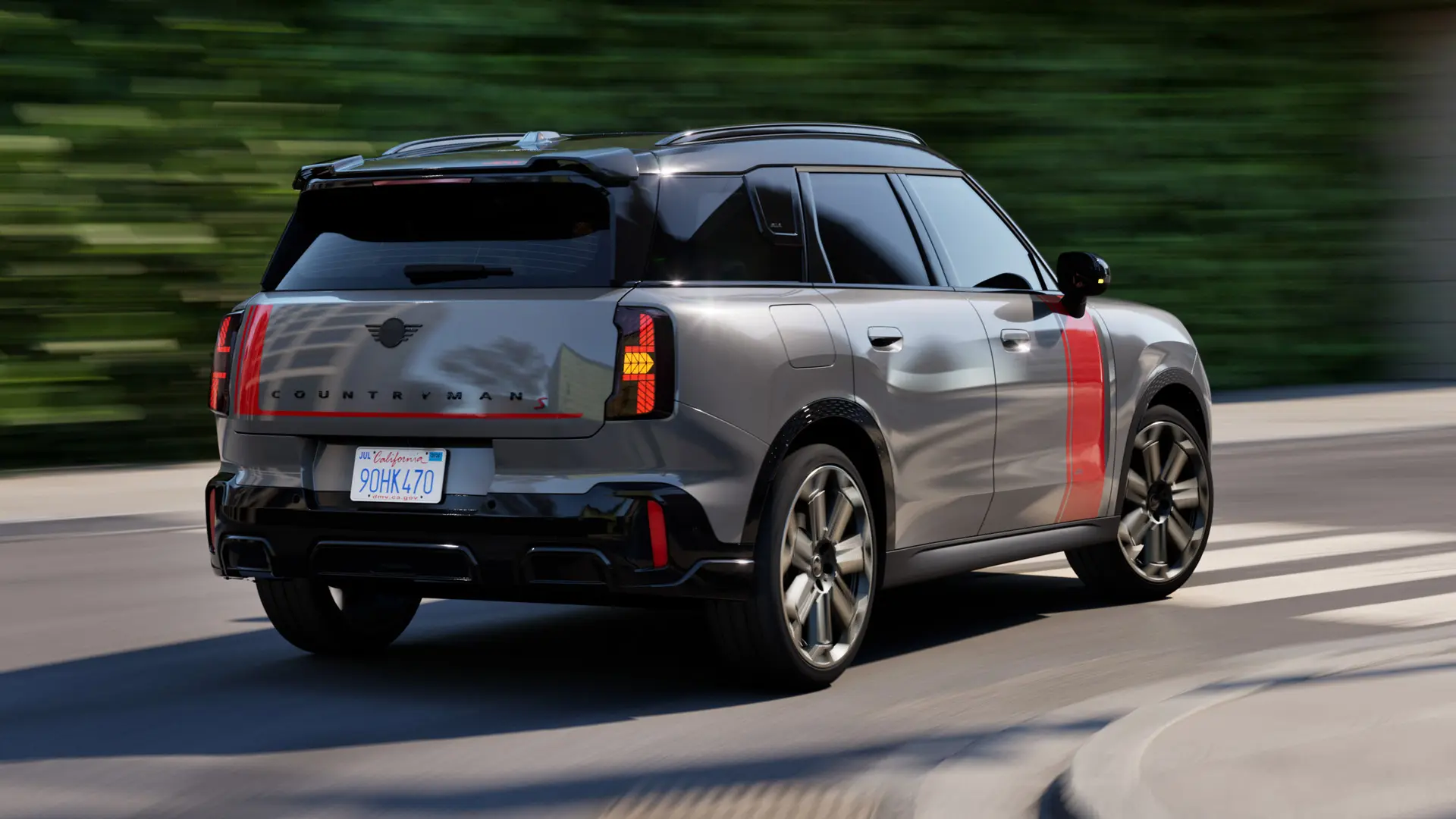 MINI Countryman a curvar