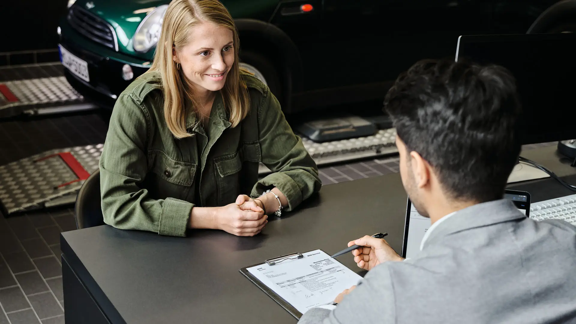 A efetuar a marcação de um Serviço.