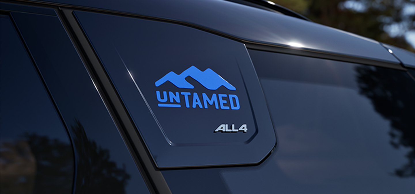 Imagem do pilar C do MINI Countryman Untamed Edition.