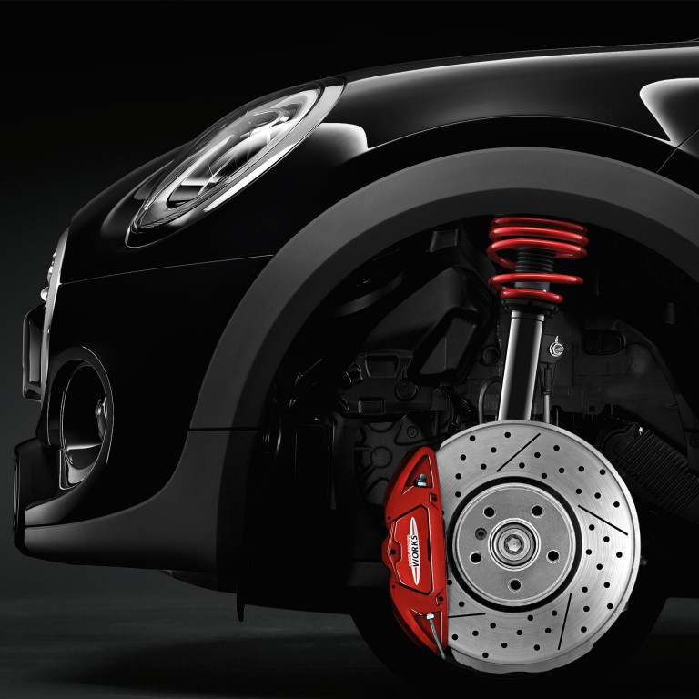MINI – chassis desportivo - tal como numa pista de corridas