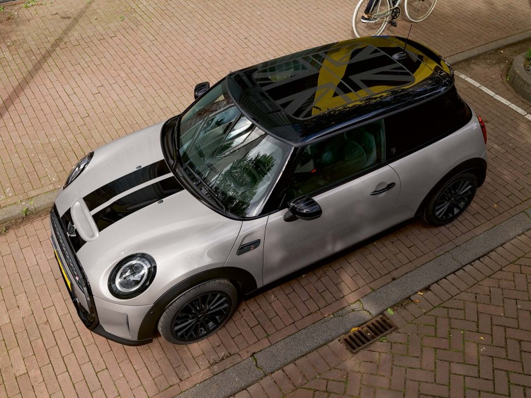 MINI primavera e verão - faixas desportivas mini em piano black
