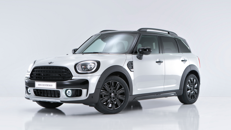 MINI COUNTRYMAN WHITE SILVER EDITION.