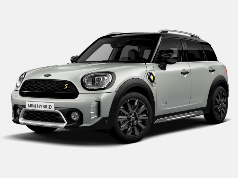 mini cooper countryman all 4 – silver e black – vista lateral