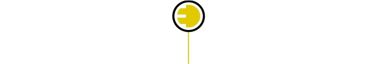 mini electric – linha divisória – badge elétrico