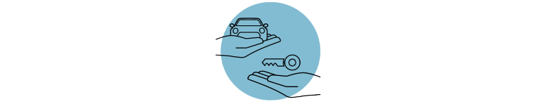 MINI Financial Services - visão geral - ilustração do localizador de soluções