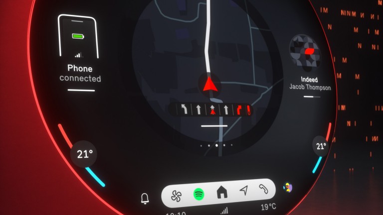 MINI connected base - navegação