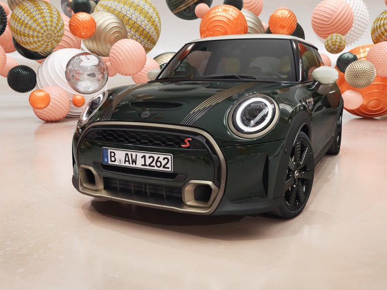 MINI 3 Portas Resolute  Edition – Rebel Green – Faixas de capot