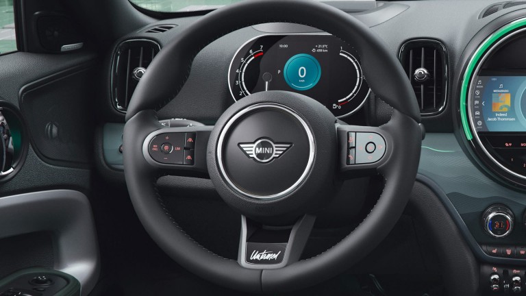 MINI Countryman Untamed Edition – MINI Countryman  Híbrido Plug-In Untamed Edition – volante em pele walknappa