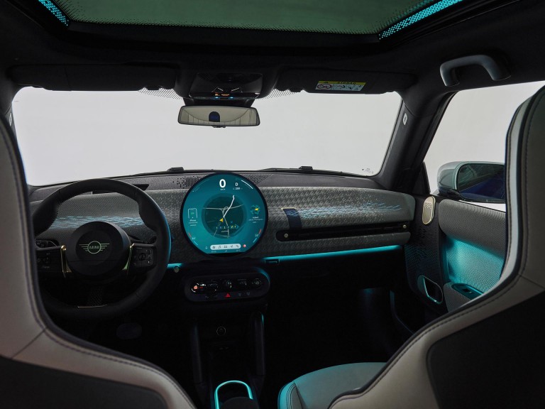 Mobilidade elétrica MINI – design- oled