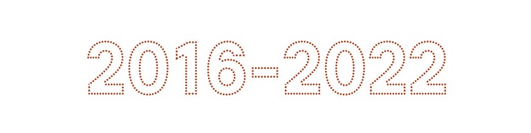 Imagem com a data 2016-2022