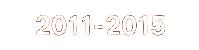 Imagem com a data 2011-2015.
