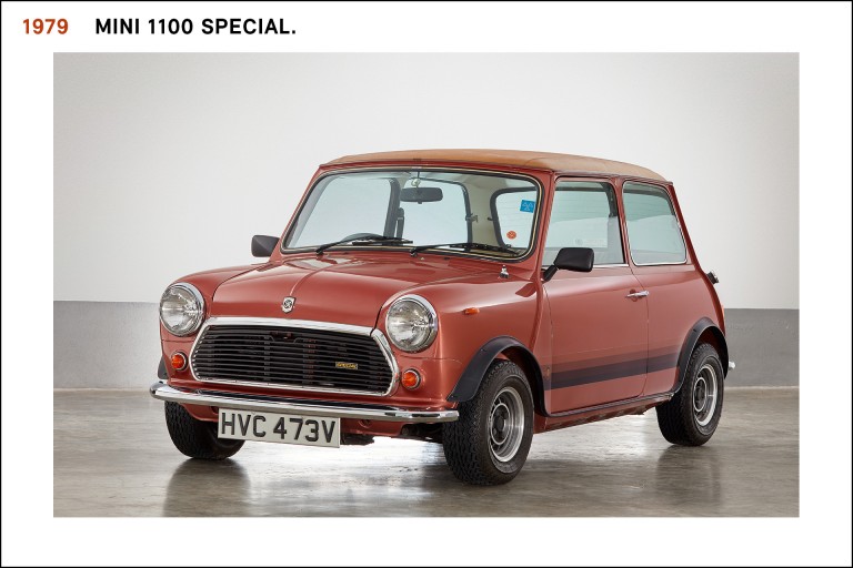 MINI 1100 Special, 20º aniversário MINI, cor vermelho.