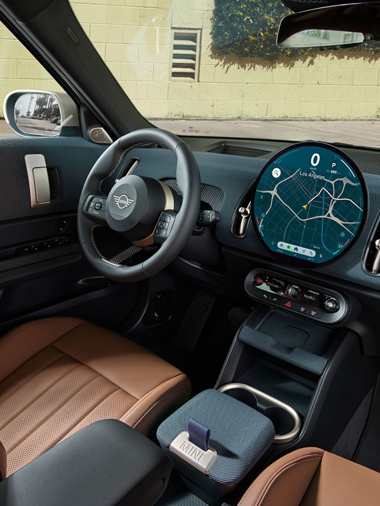 Interior do novo Mini Countryman
