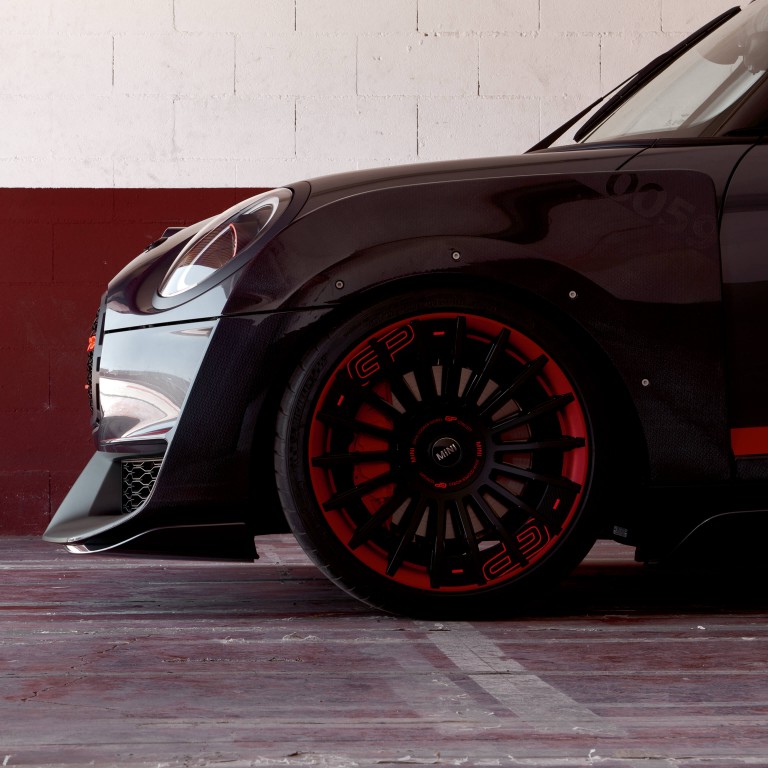 MINI John Cooper Works GP Concept – vista lateral/jantes