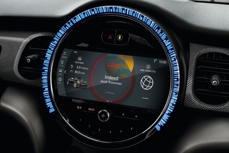 MINI Connected - Rádio MINI Visual Boost