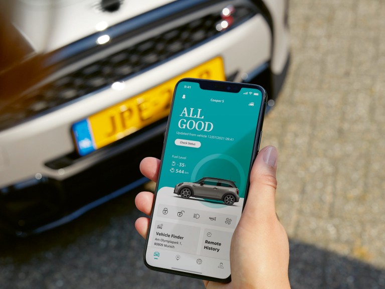 MINI Connected – ecrã touch – informação e entretenimento