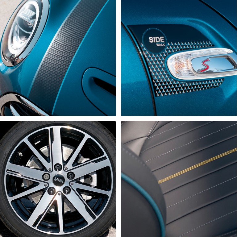 MINI Cabrio – Pacote Sidewalk Edition – personalização