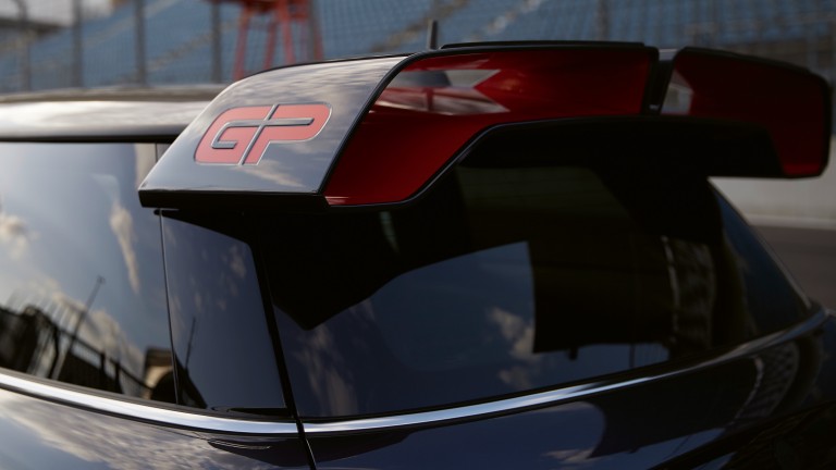 MINI John Cooper Works GP – spoiler do tejadilho - cinzento e vermelho 